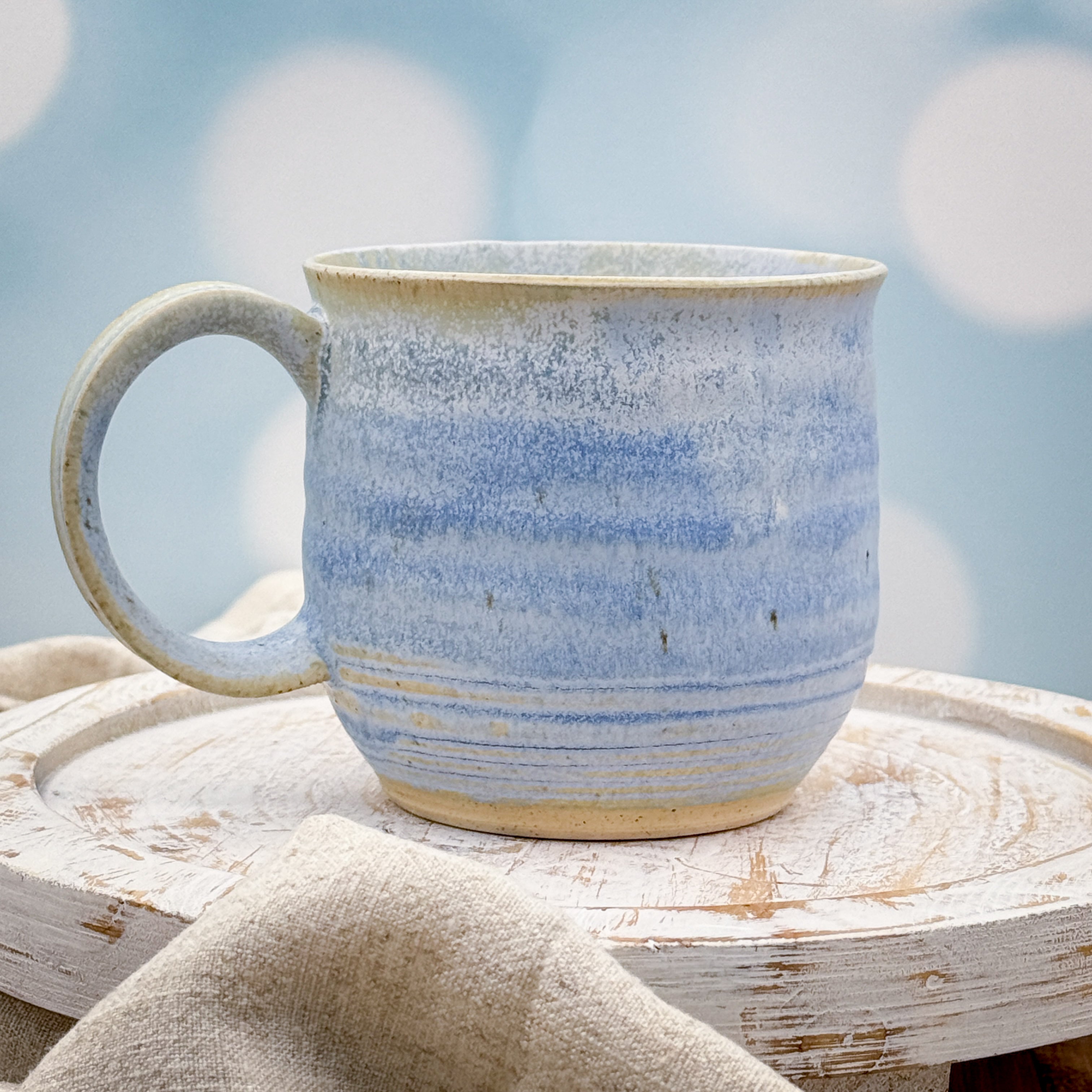 Frosted Matte Blue Mug - 10oz