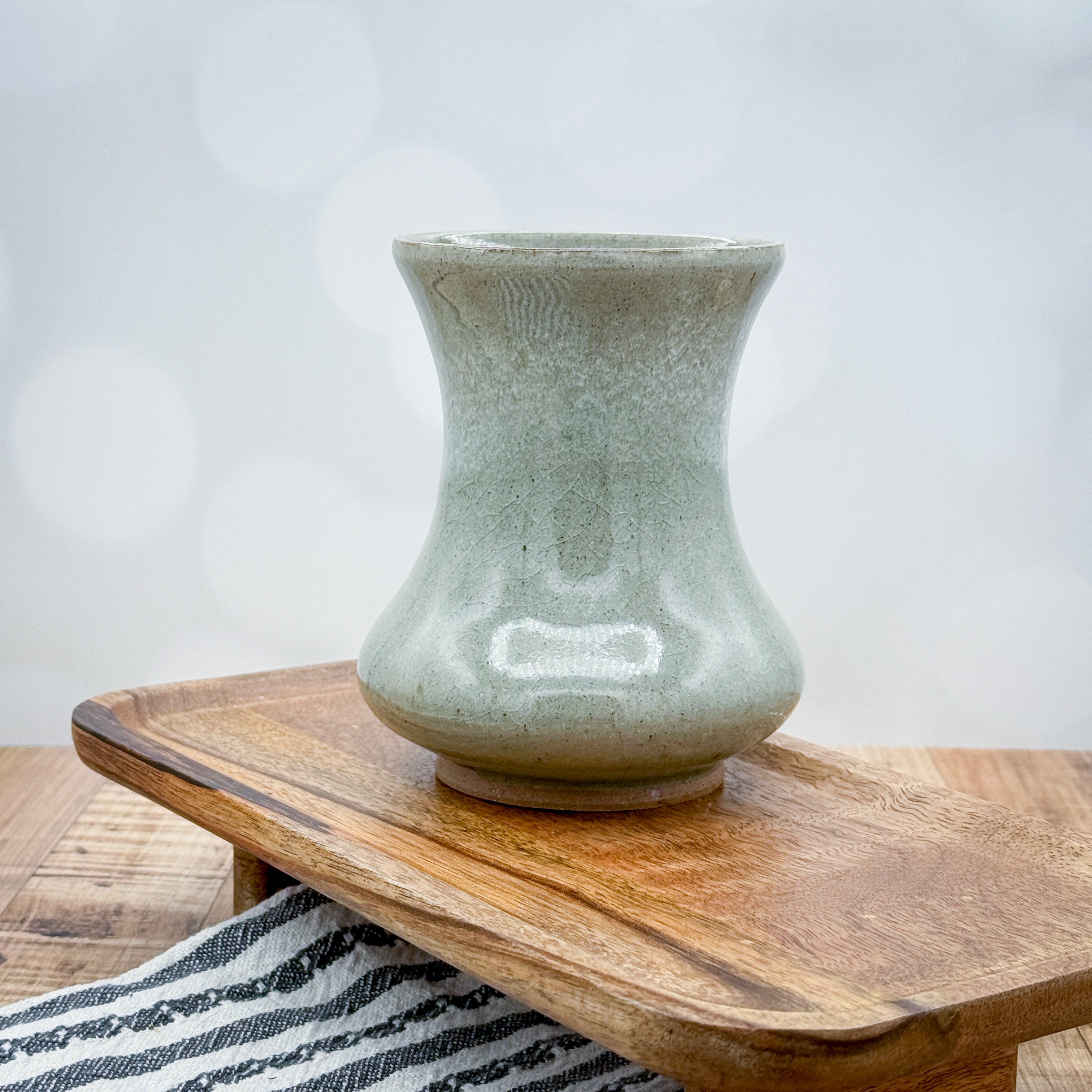 Gray Celadon Vase