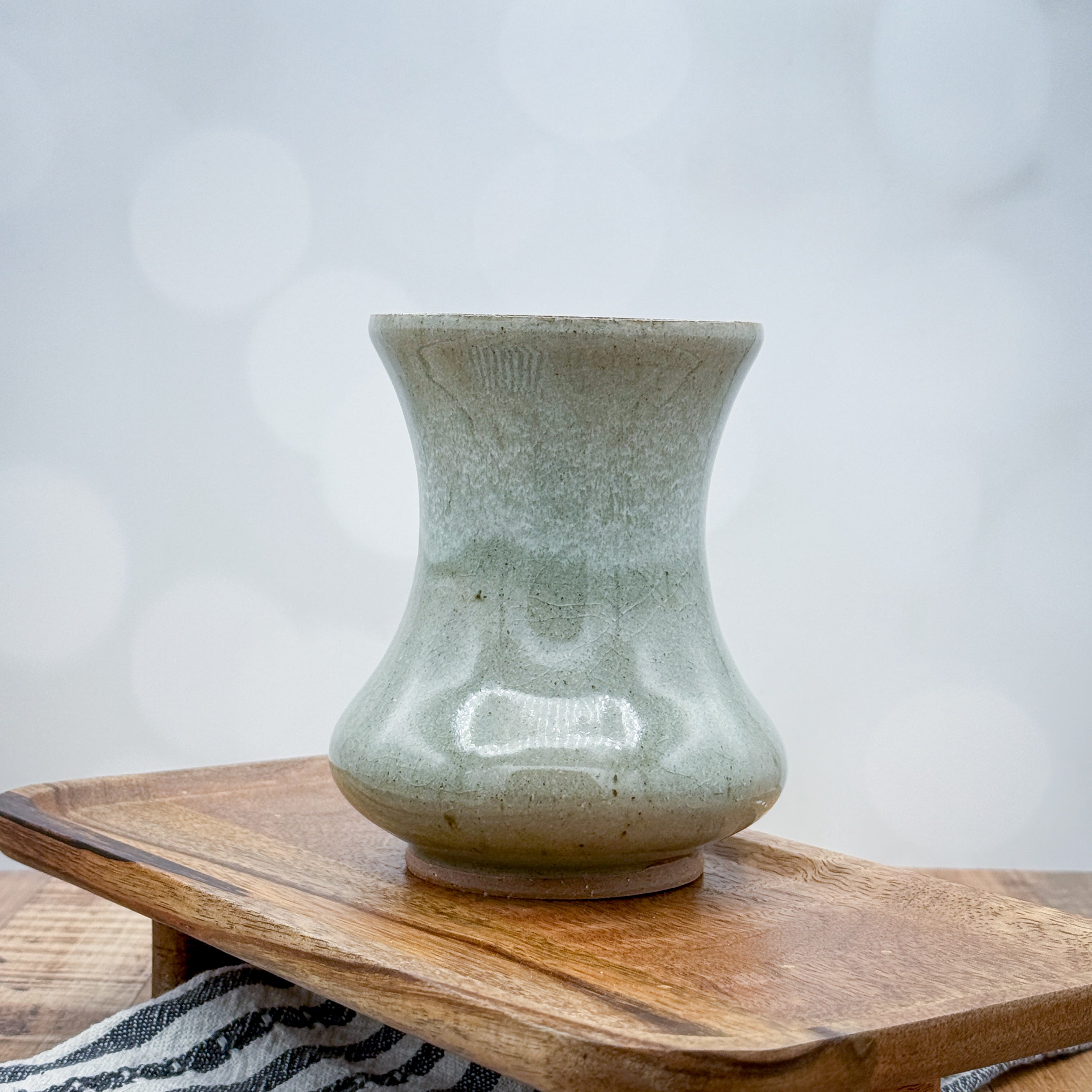 Gray Celadon Vase
