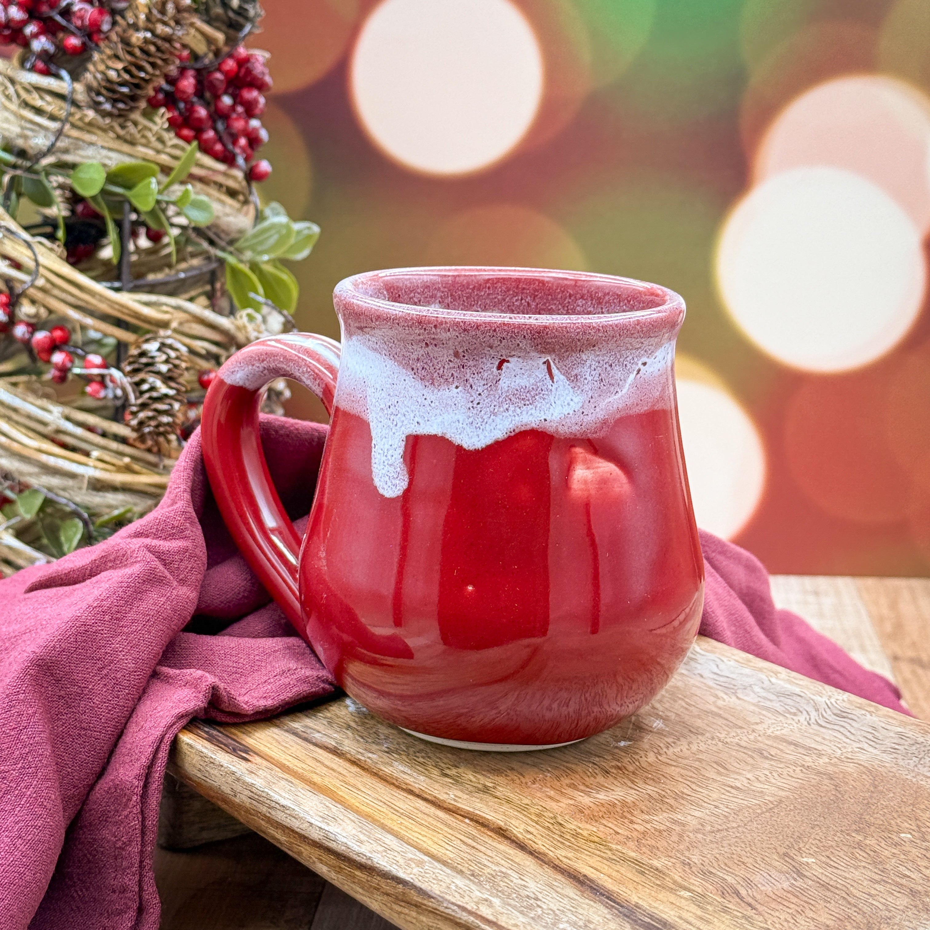 Red/White Mug - 12oz - SECONDS SALE!
