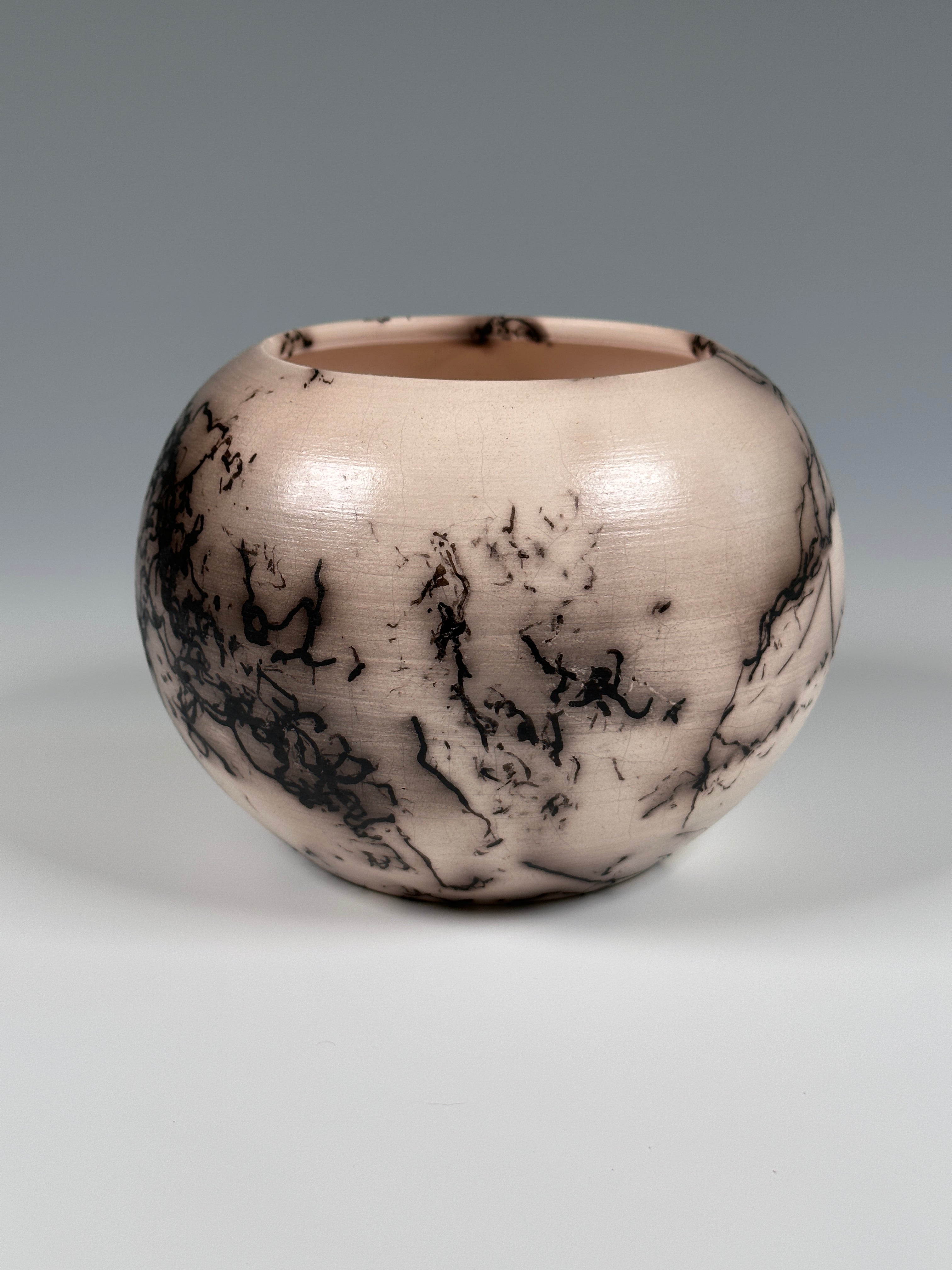 Finished Horsehair Raku Bowl - R200