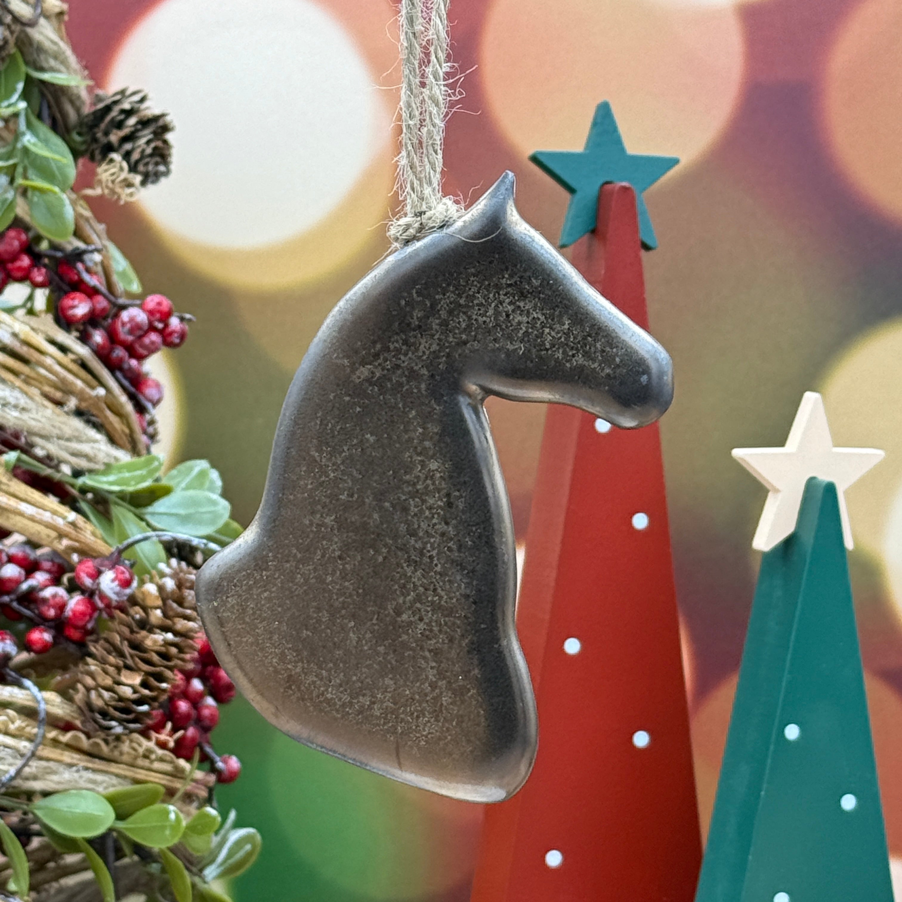 Morgan Horse Ornament - Bronze