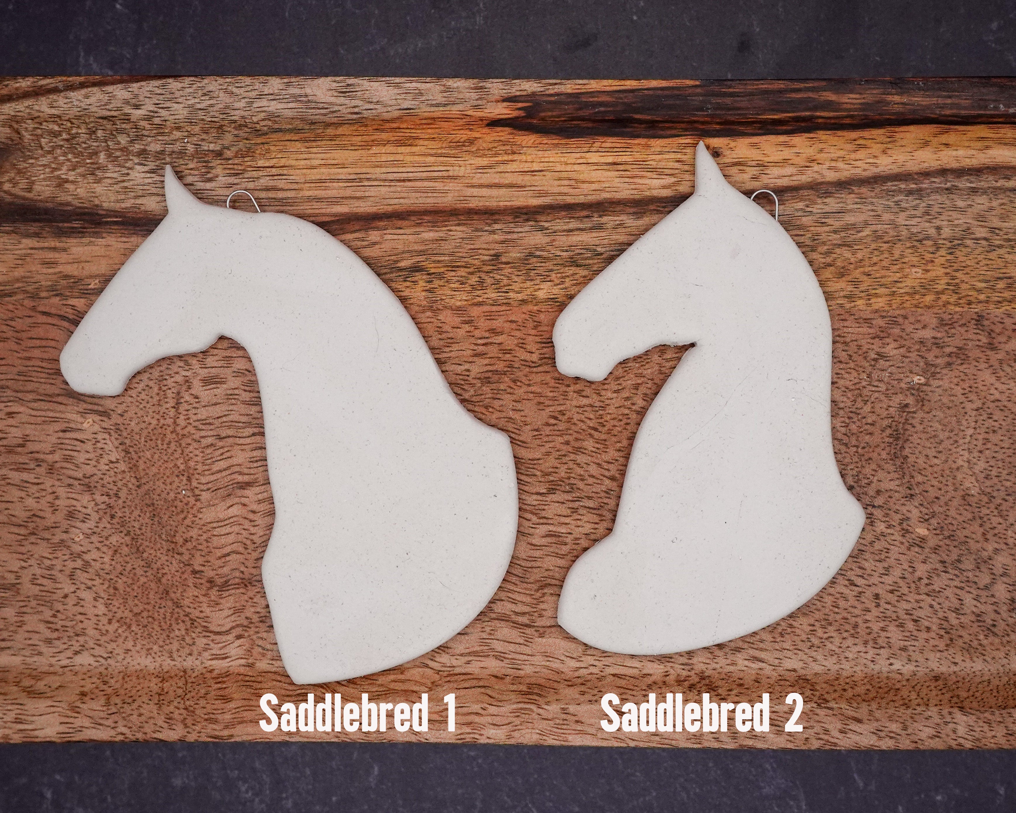 Saddlebred Horse Ornament - Glazed