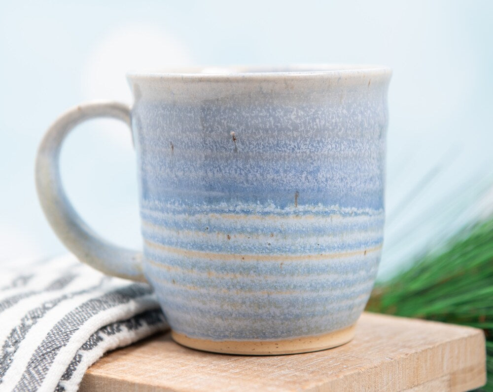 8oz Frosted Matte Blue Mug (109)